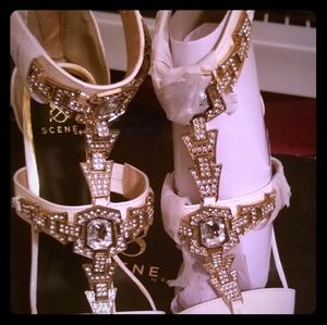 Jeweled heels